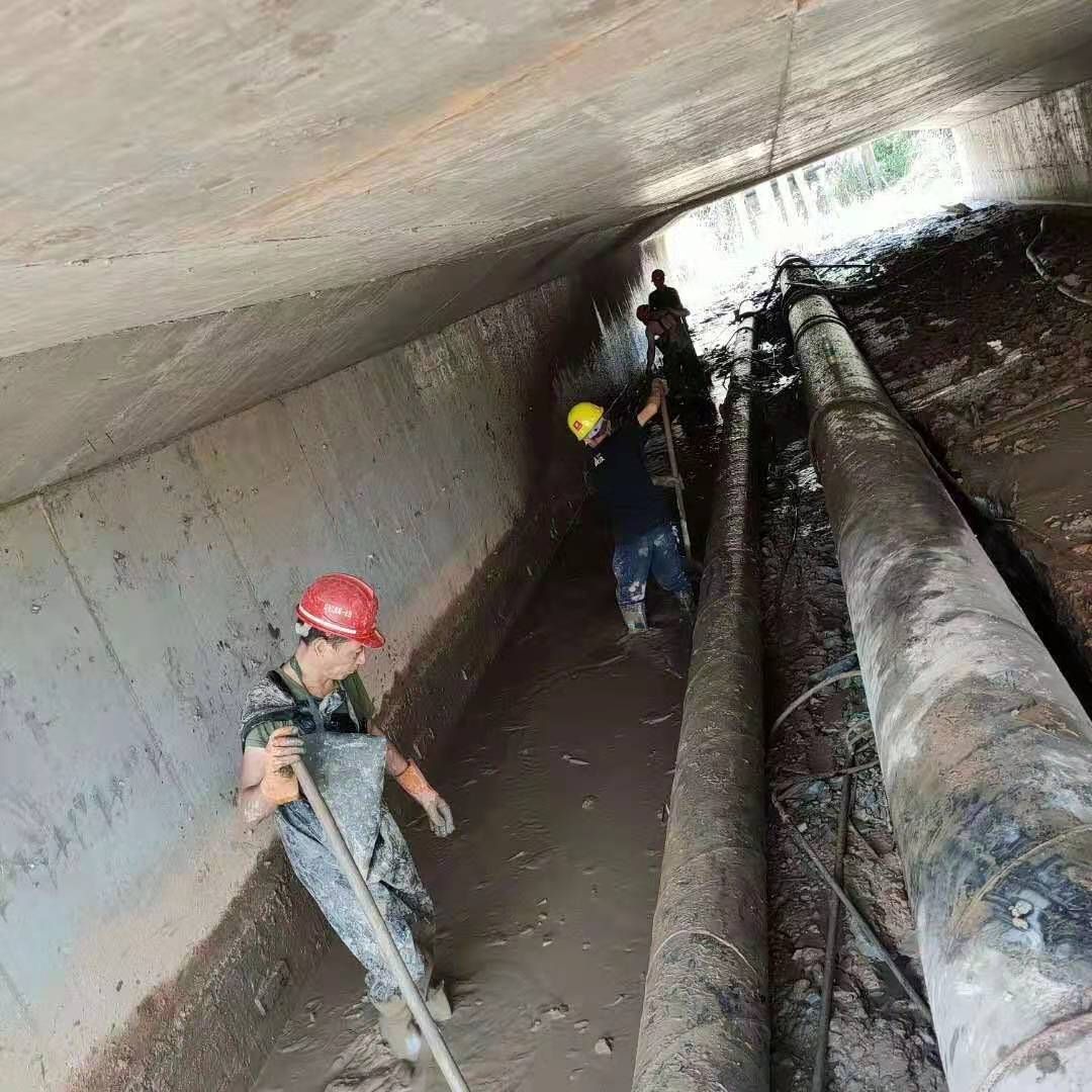 育才镇工业管道清淤